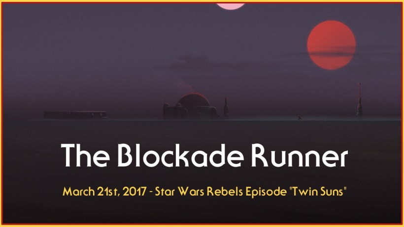 Blockade Runner Podcast March 21